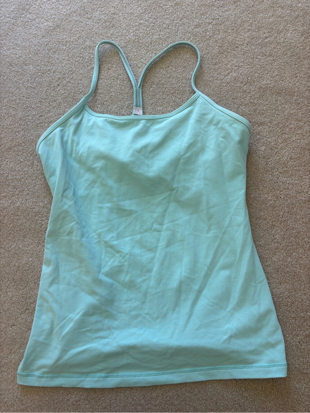 Lululemon Vintage Teal Tank Top